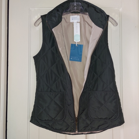 NWT Market & Spruce Vest - Picture 3 of 5